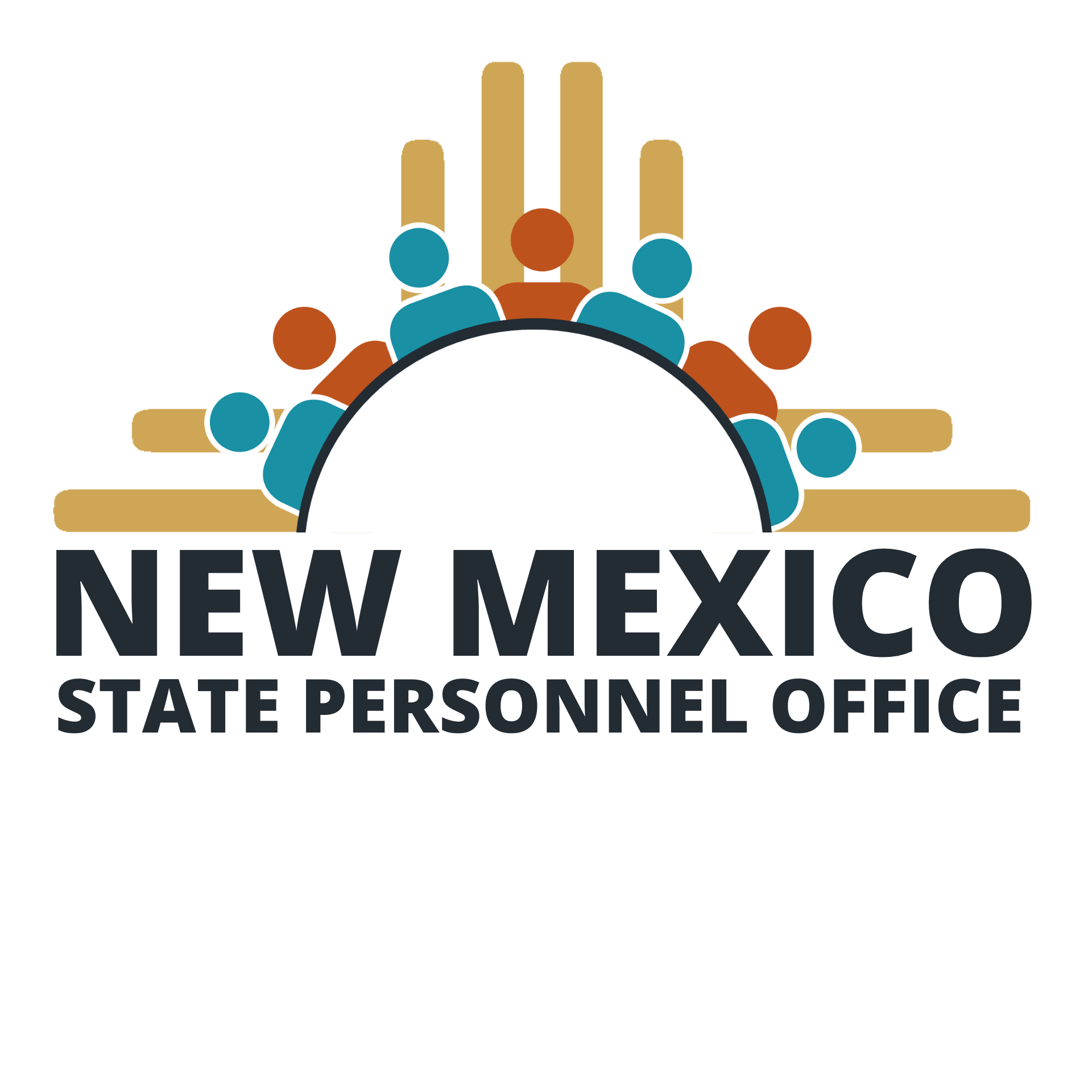 Half Zia Vertical Logo Color New Mexico State Personnel Office Logo